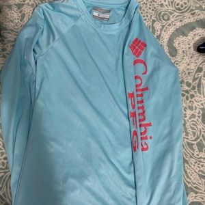 Light blue Columbia shirt!
